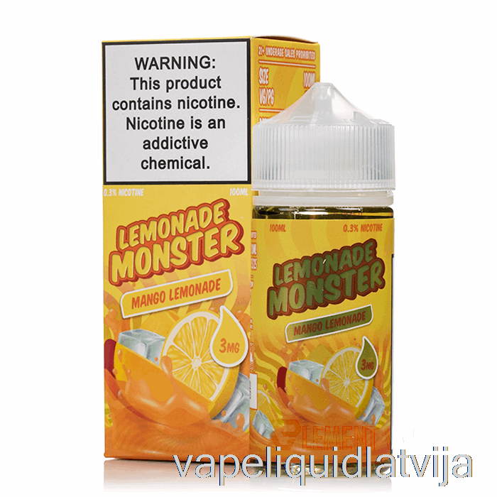 Mango - Limonādes Briesmonis - 100ml 0mg Vape šķidrums